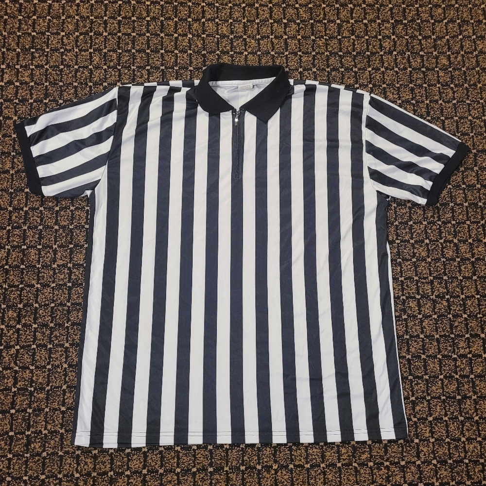 Murray Sporting Goods Referee Shirt Men SizeXL Referee Zip front